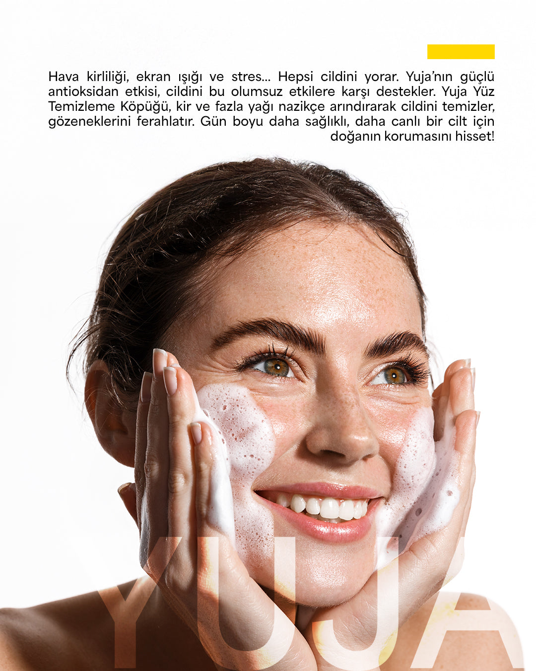 CREASE PLUS YUJA - Gesichtreinigungsschaum 150 ml