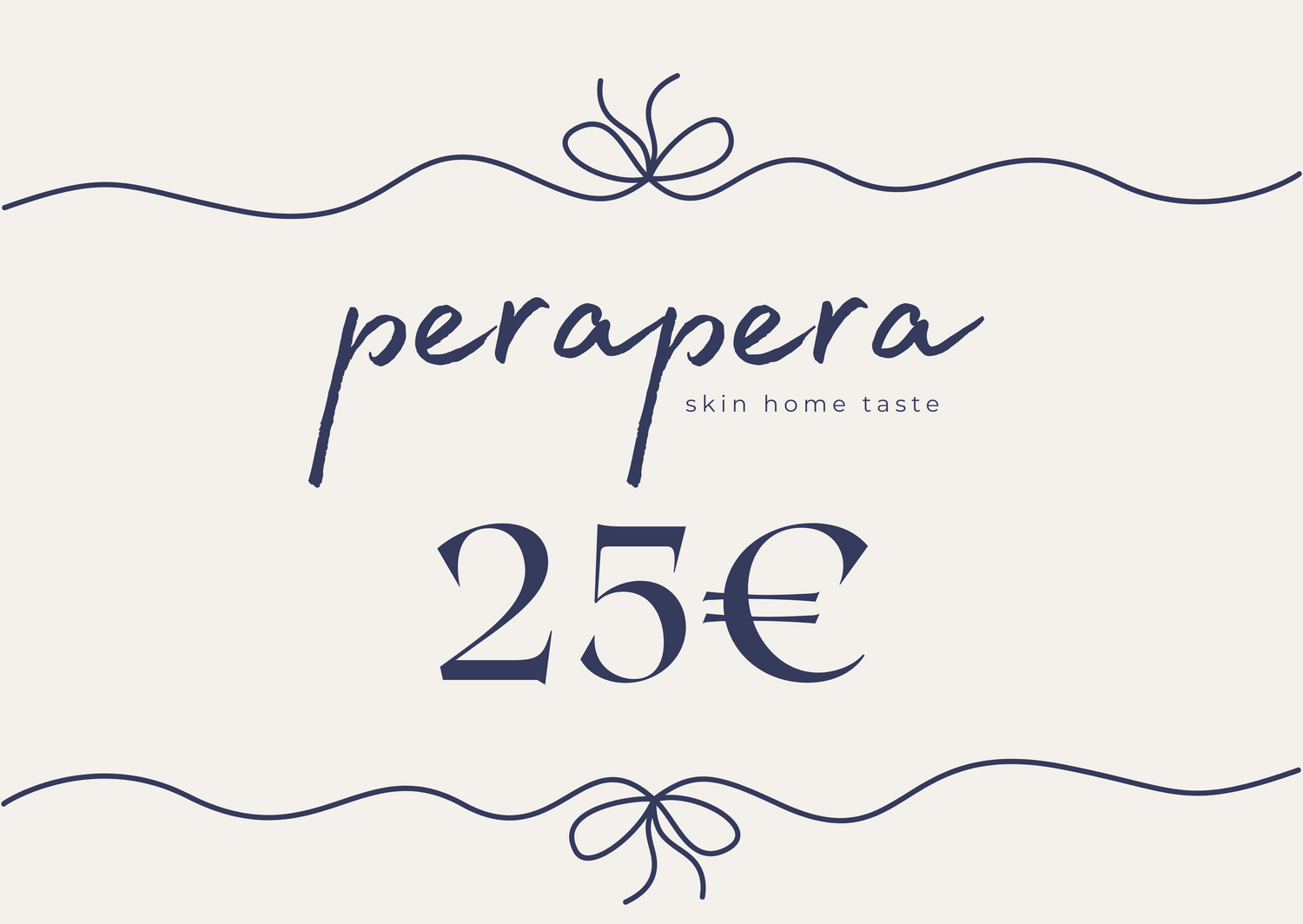Perapera Geschenkgutschein - schenken, was wirklich passt