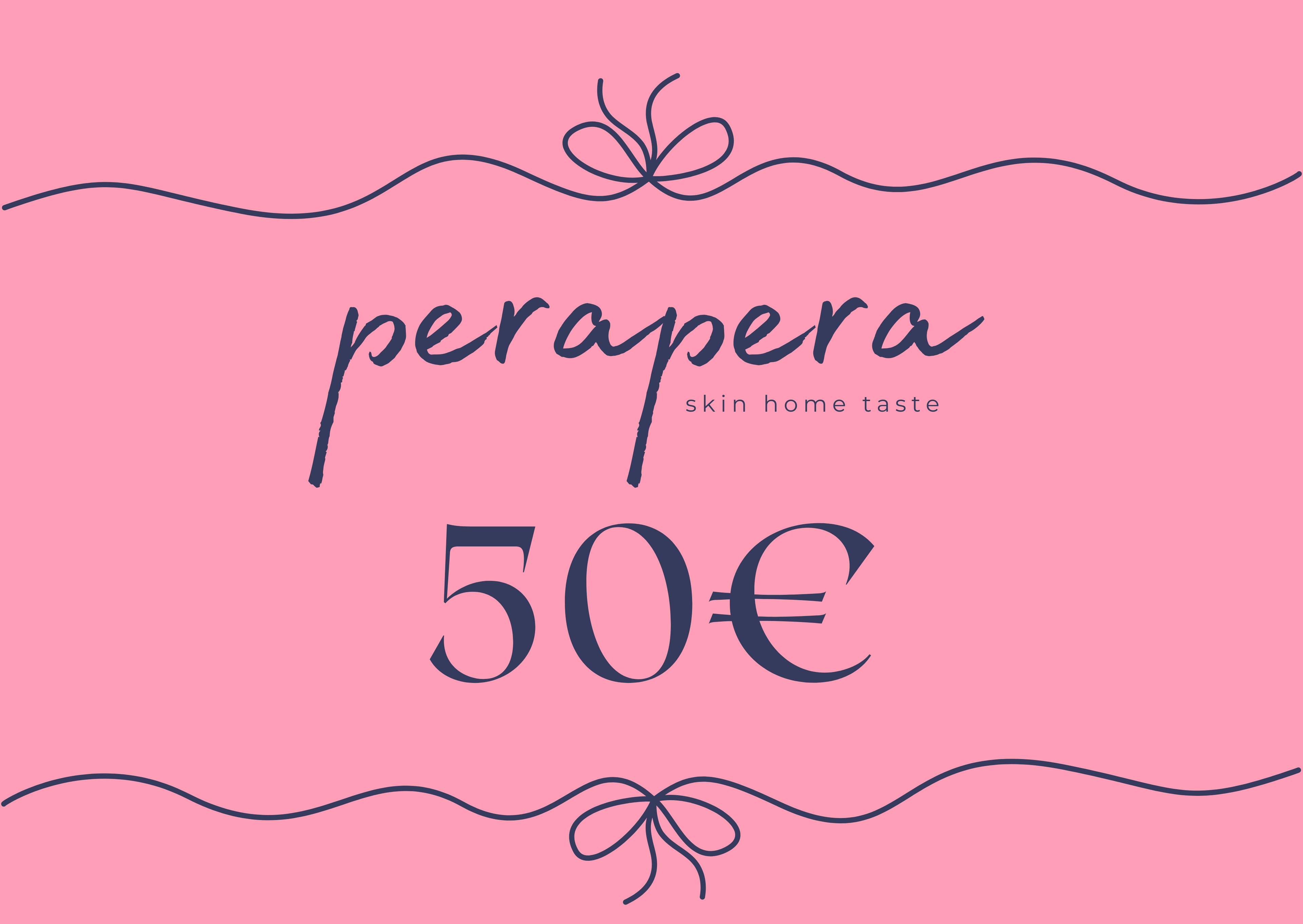 Perapera Geschenkgutschein - schenken, was wirklich passt