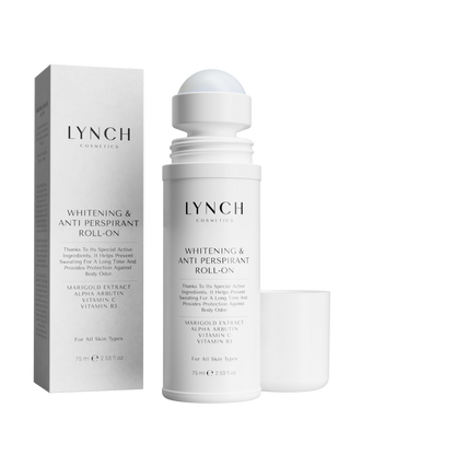 LYNCH Cosmetics WHITENING &amp; ANTI-SWEAT ROLL-ON – 75 ml