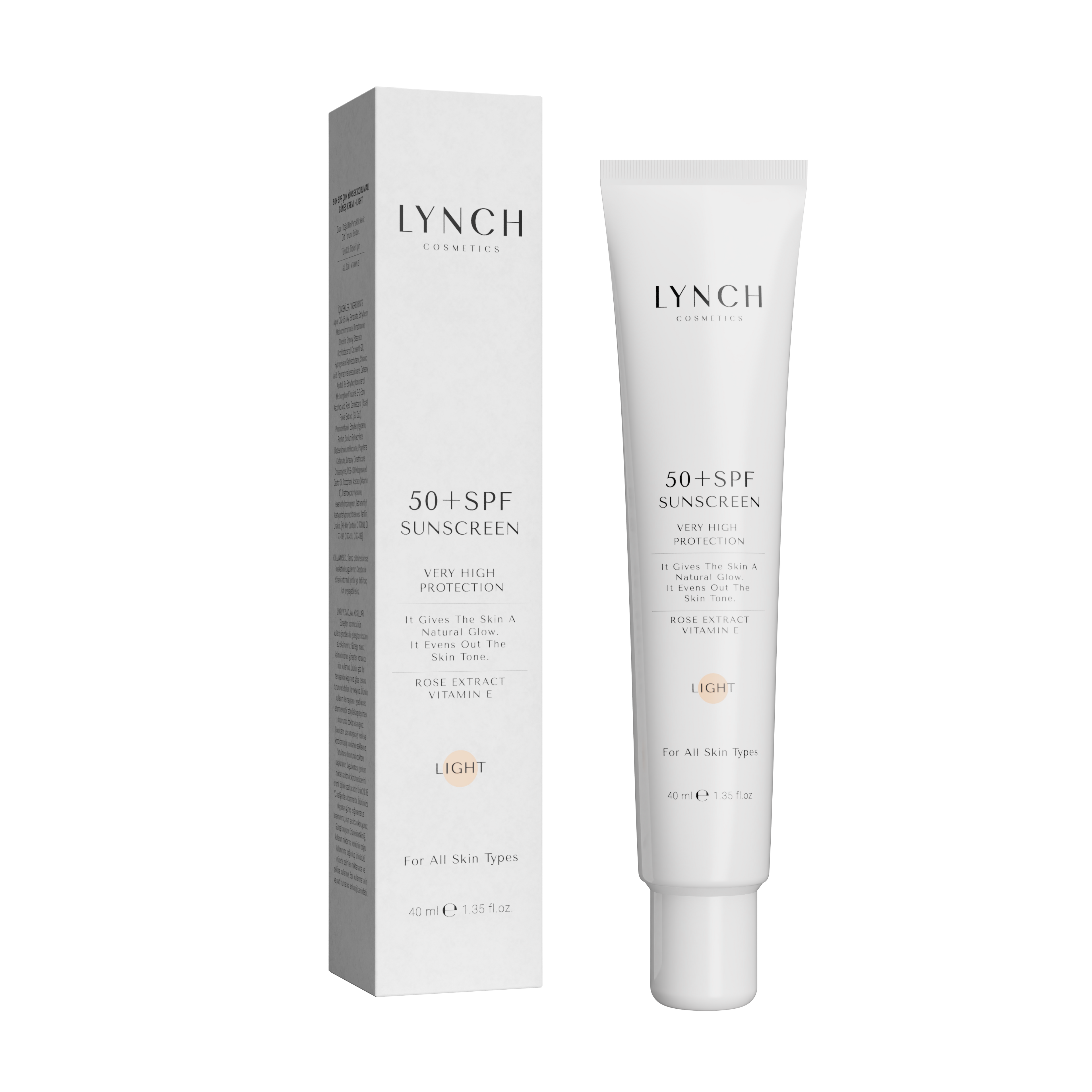 LYNCH Cosmetics BB CREAM SPF 50+ - 40ml