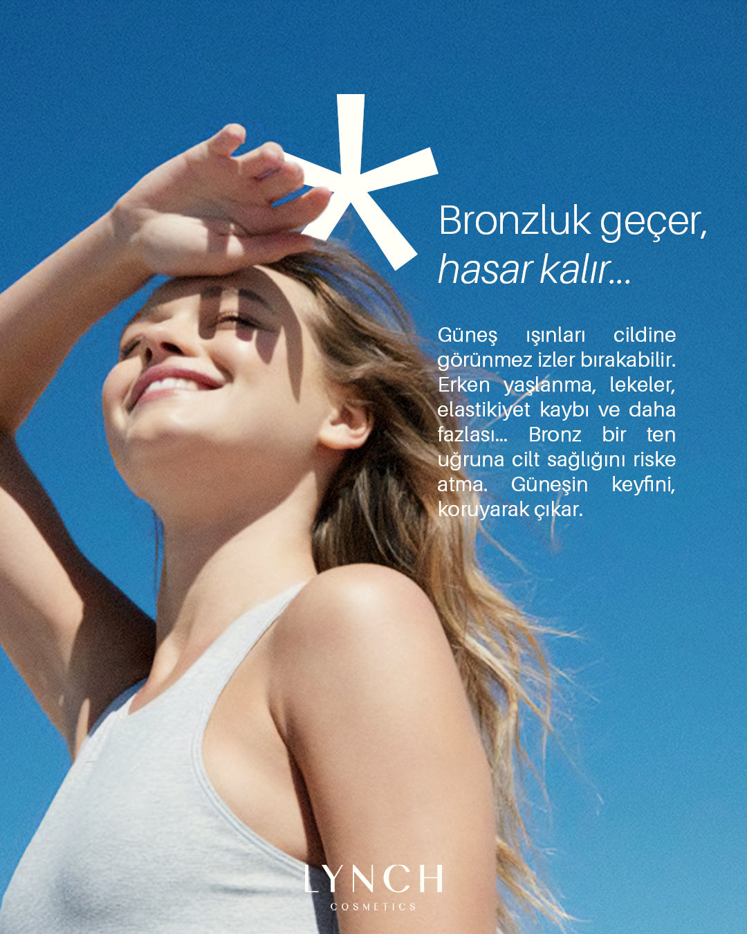 LYNCH Cosmetics GÜNEŞ KREMİ SPF 50+ - 50ml