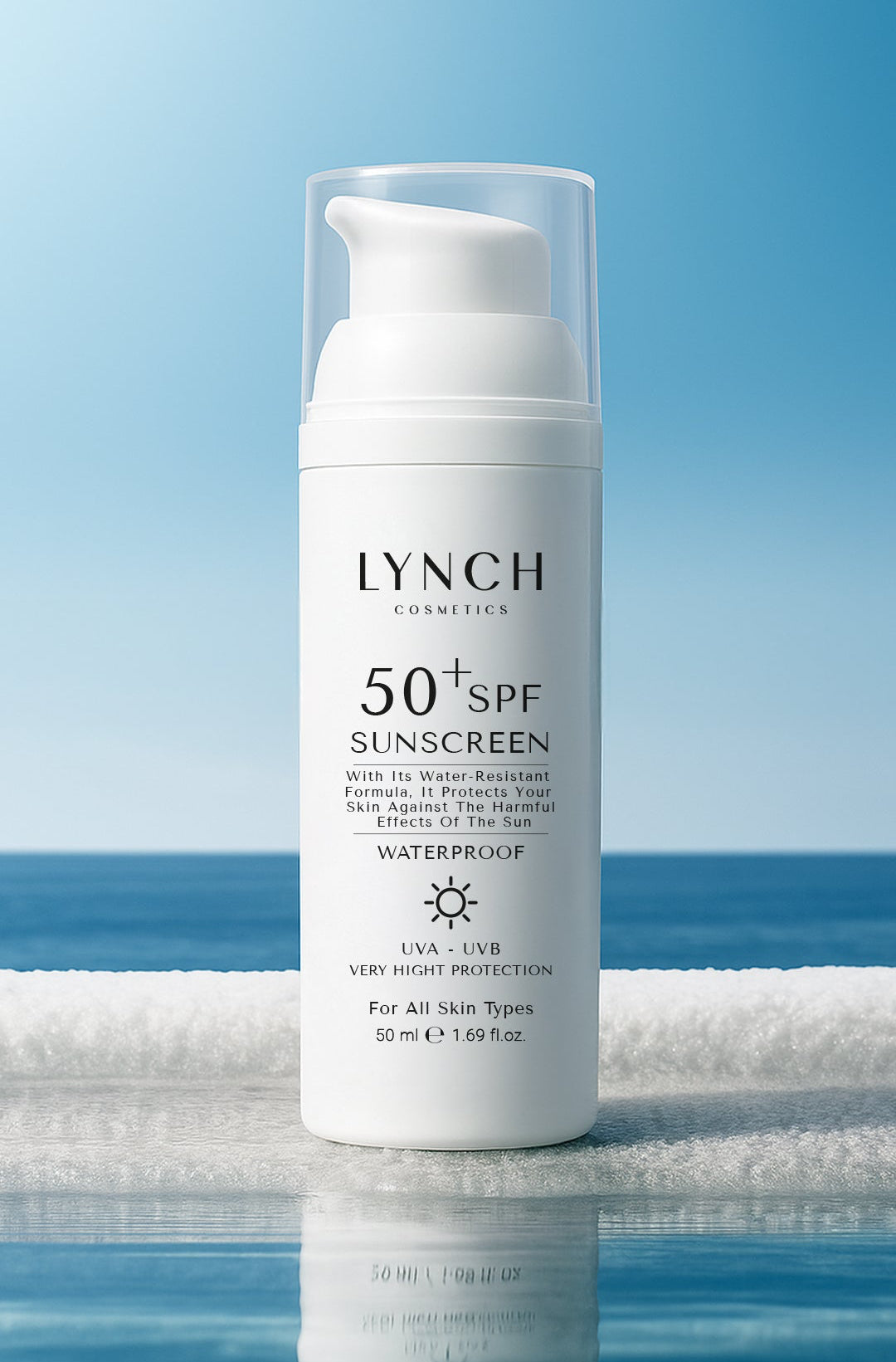 LYNCH Cosmetics GÜNEŞ KREMİ SPF 50+ - 50ml