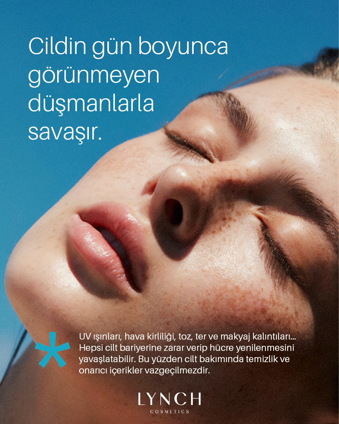 LYNCH Cosmetics GÜNEŞ KREMİ SPF 50+ - 50ml
