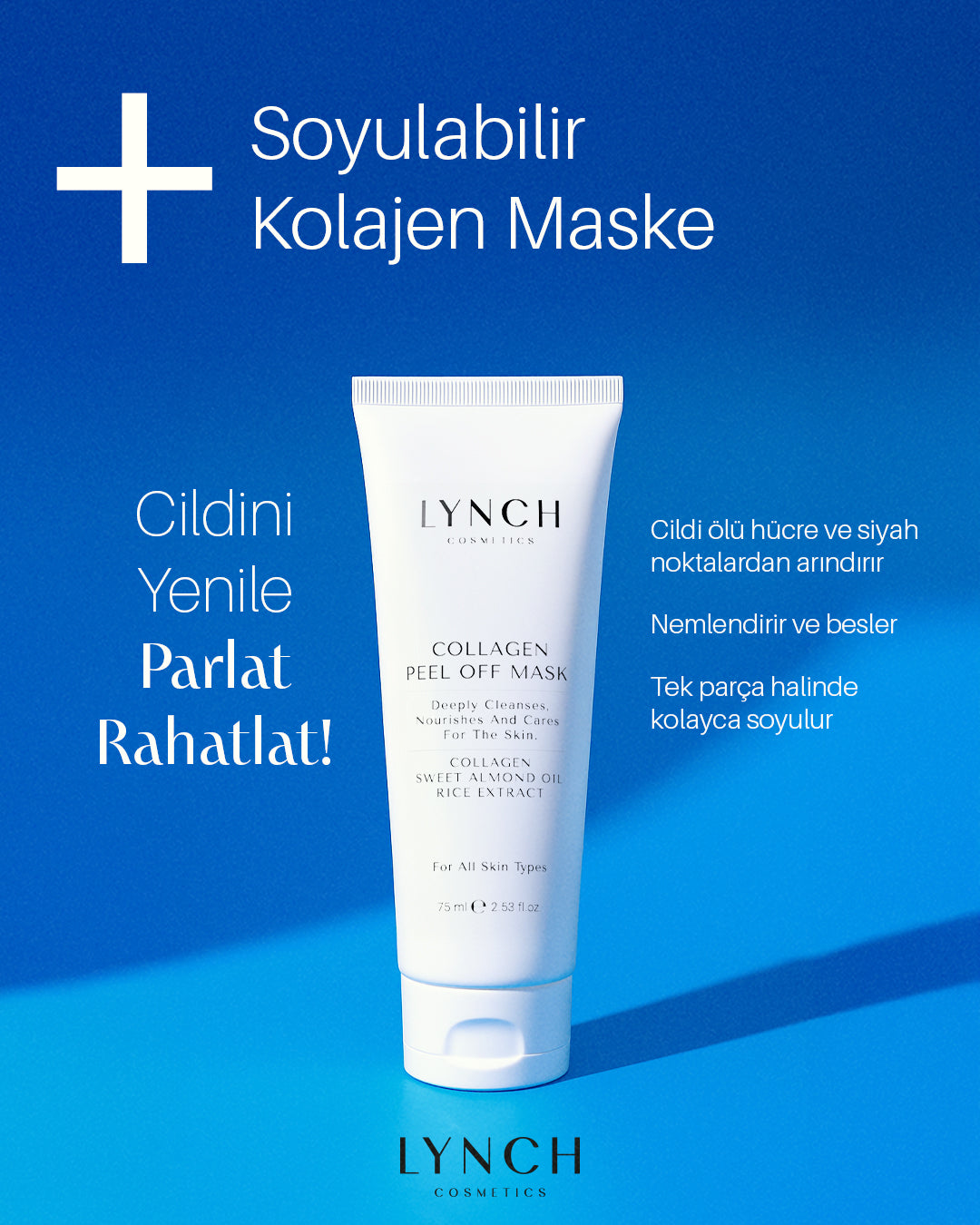 LYNCH Cosmetics COLLAGEN PEEL OF MASK 75ML