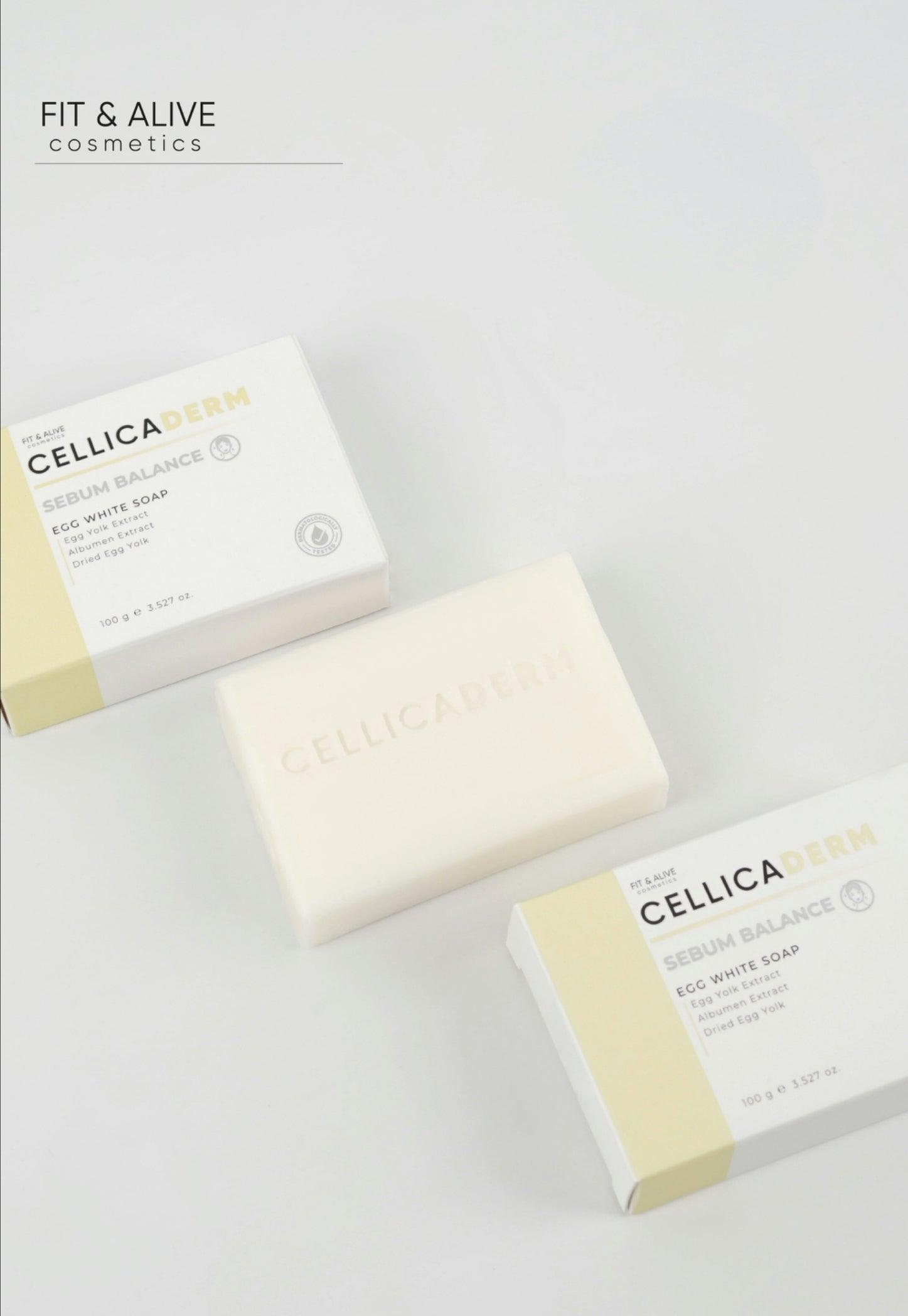 CELLICADERM EGG WHITE SOAP