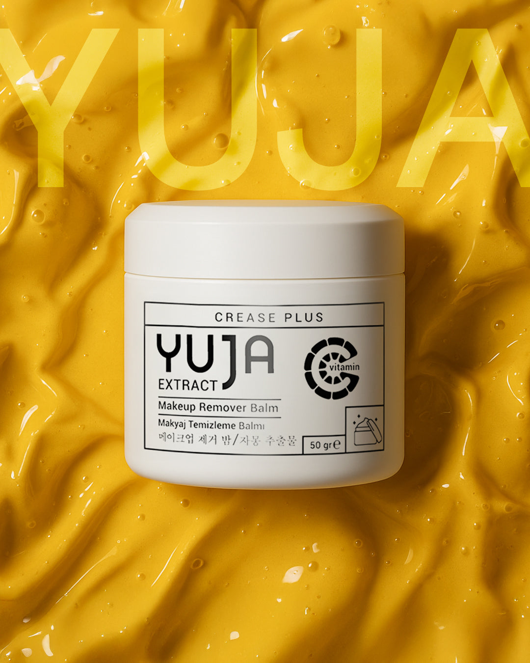 CREASE PLUS YUJA - Gesichtsreinigungs-Balm 50 g