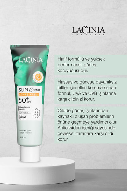 LACINIA Sun Cream SPF 50+ - 50ml