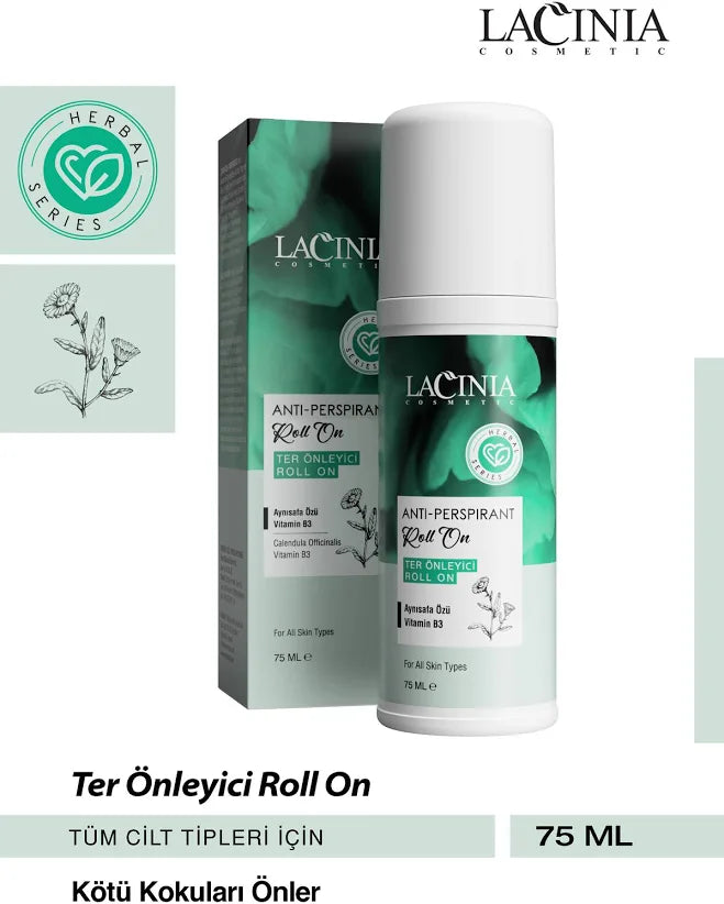 Lacinia Ter Önleyici Roll On – Herbal Series 75 ml