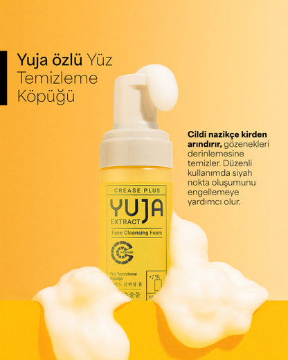 CREASE PLUS YUJA - Gesichtreinigungsschaum 150 ml