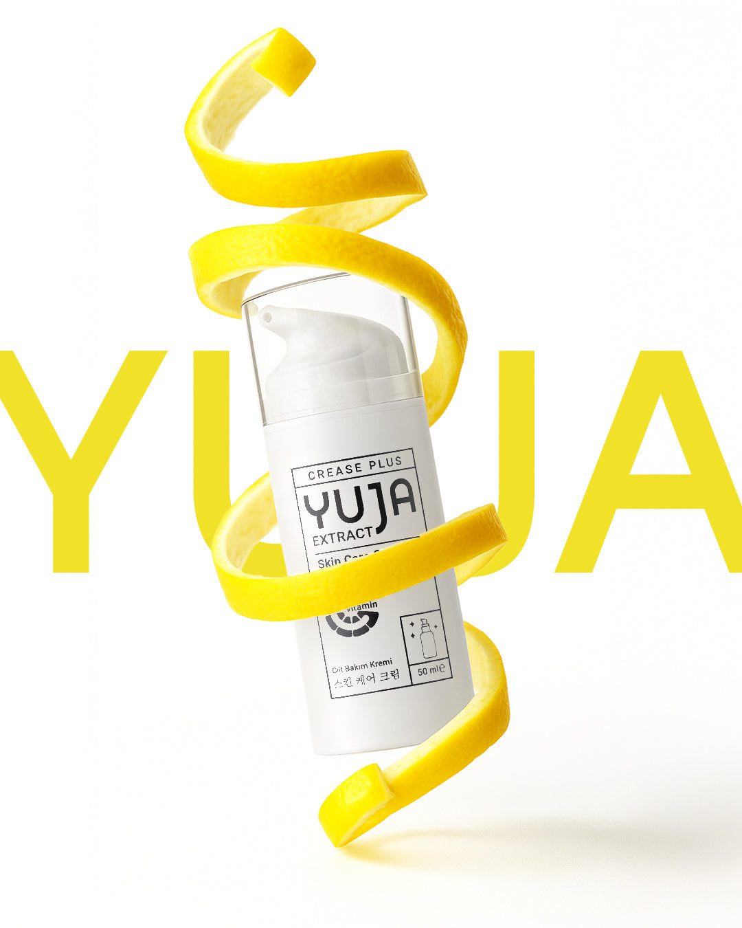 CREASE PLUS YUJA - EXTRACT Skin Care Cream 50ml