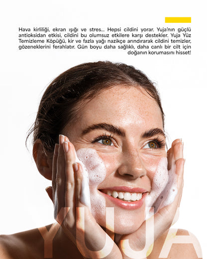 CREASE PLUS YUJA - Gesichtreinigungsschaum 150 ml